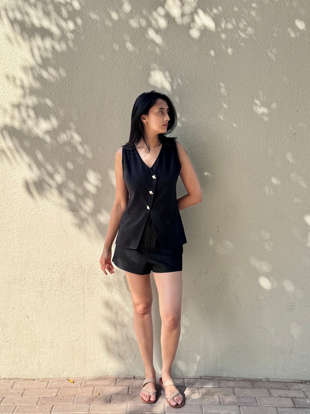 Black Maia Shorts