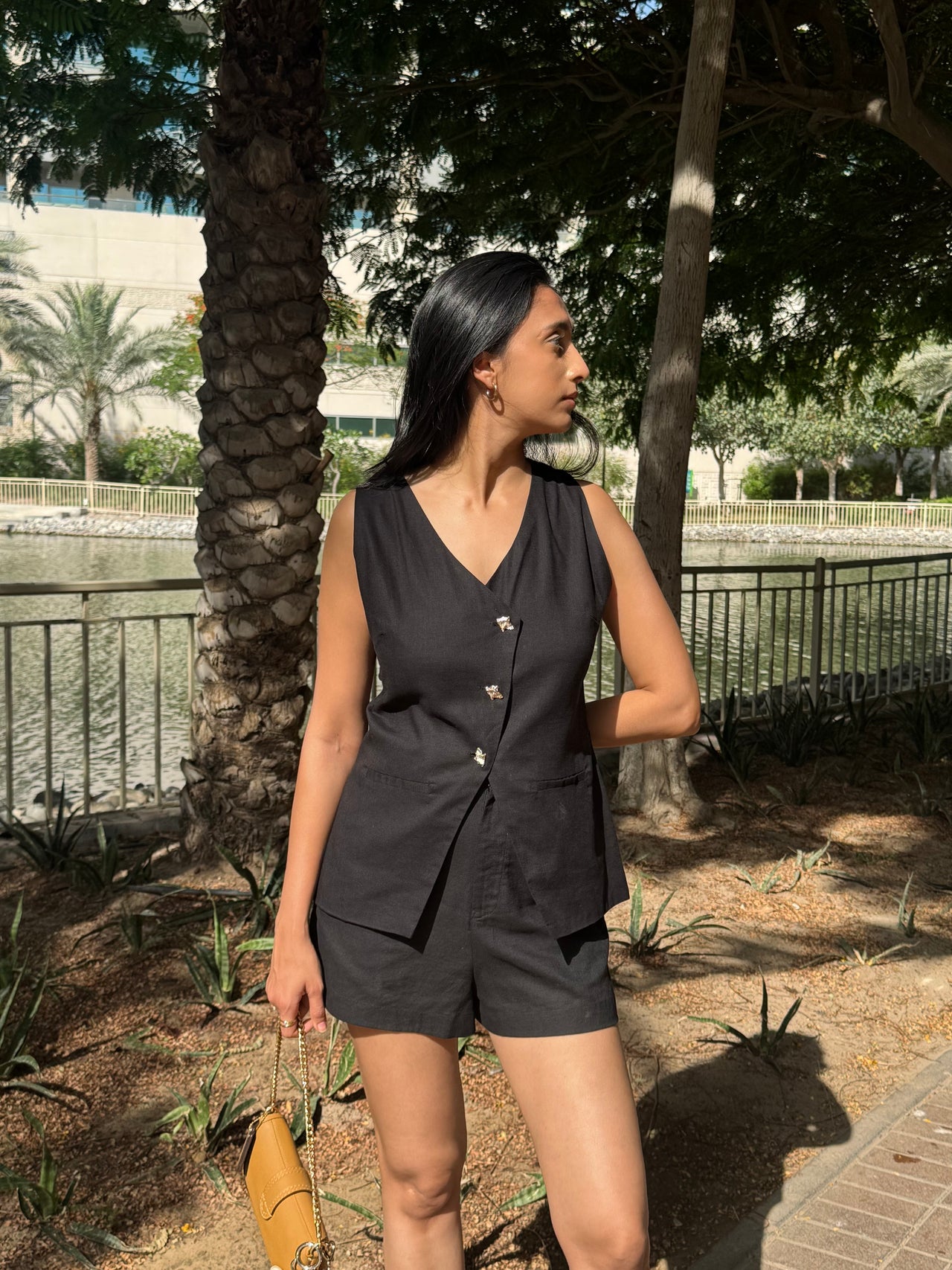 Black Esme Vest