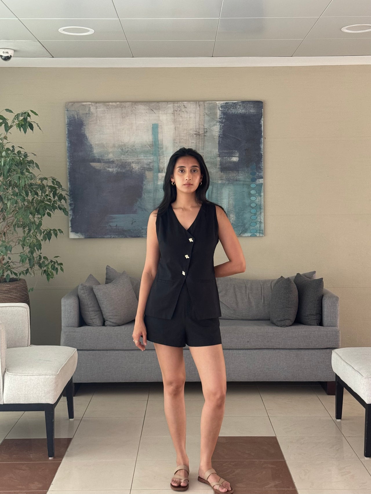 Black Maia Shorts