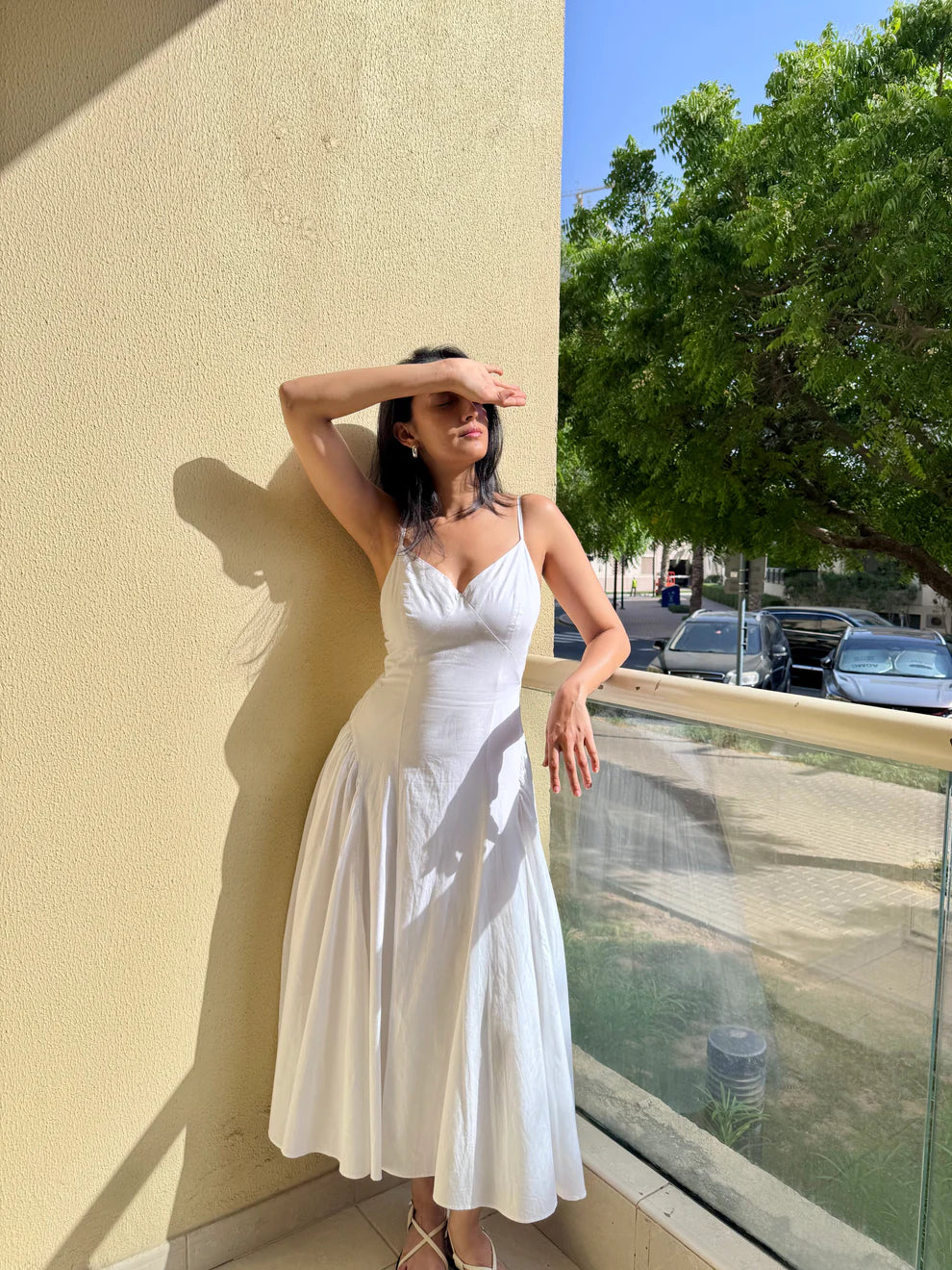 White Isabella Dress