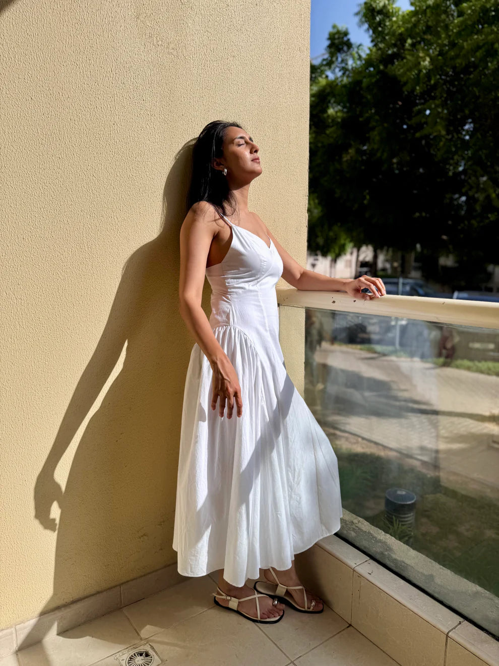 White Isabella Dress