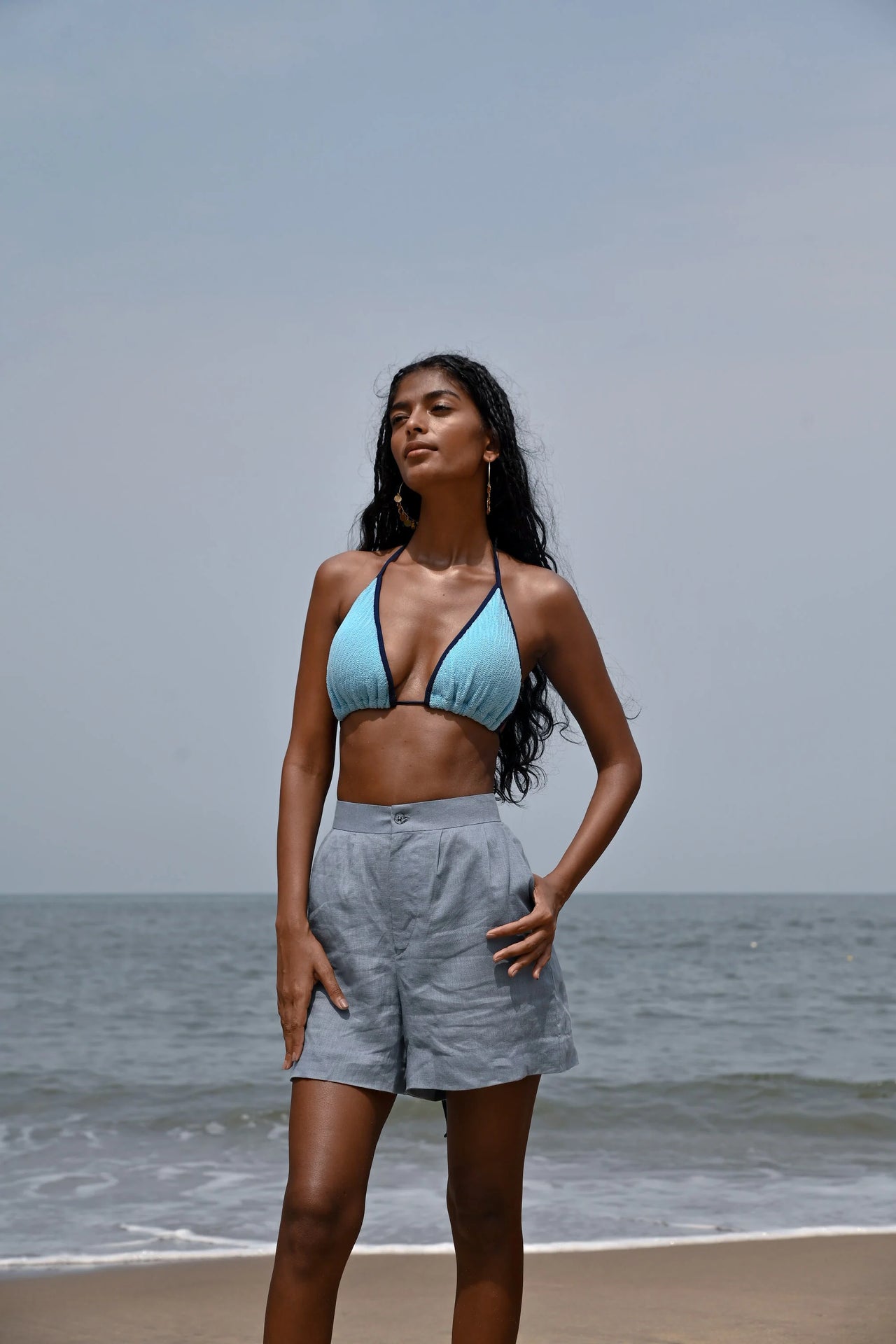 linen shorts
