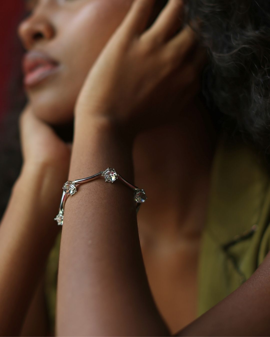 Silver Mark Bracelet