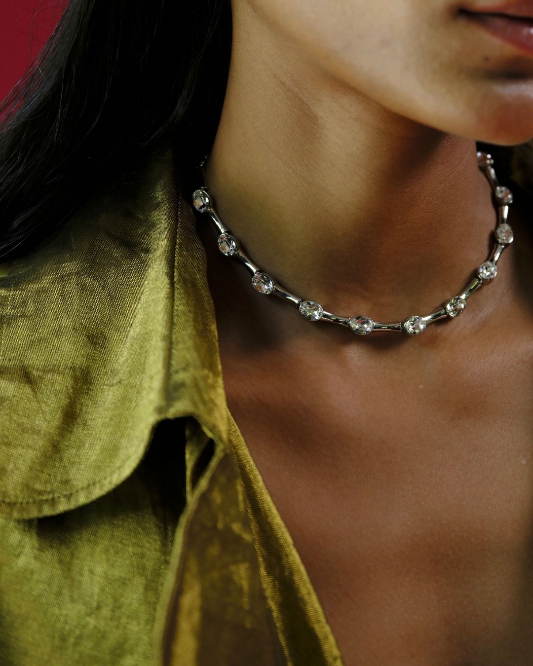 Silver Pulse Necklace