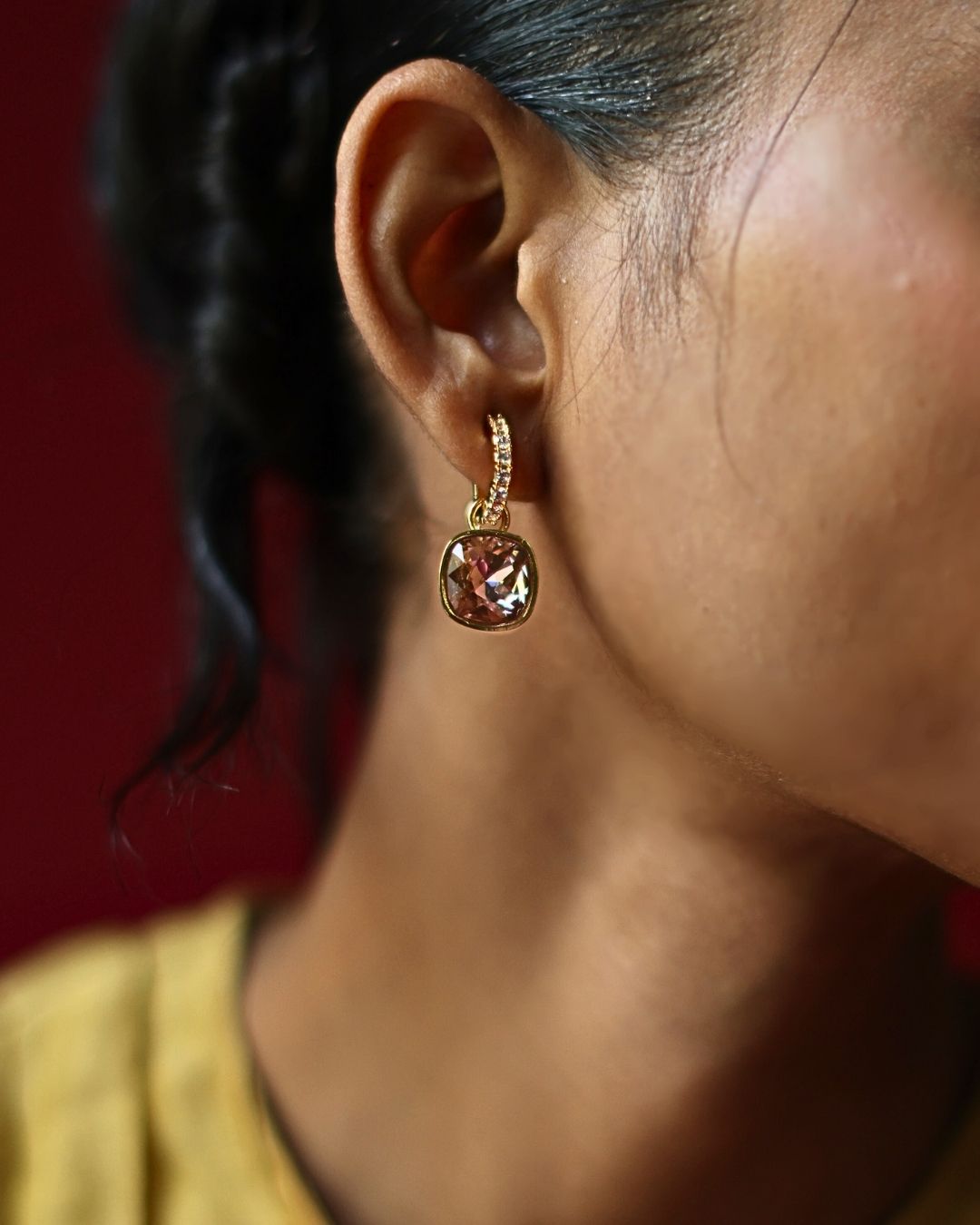 Gold Shift Earrings