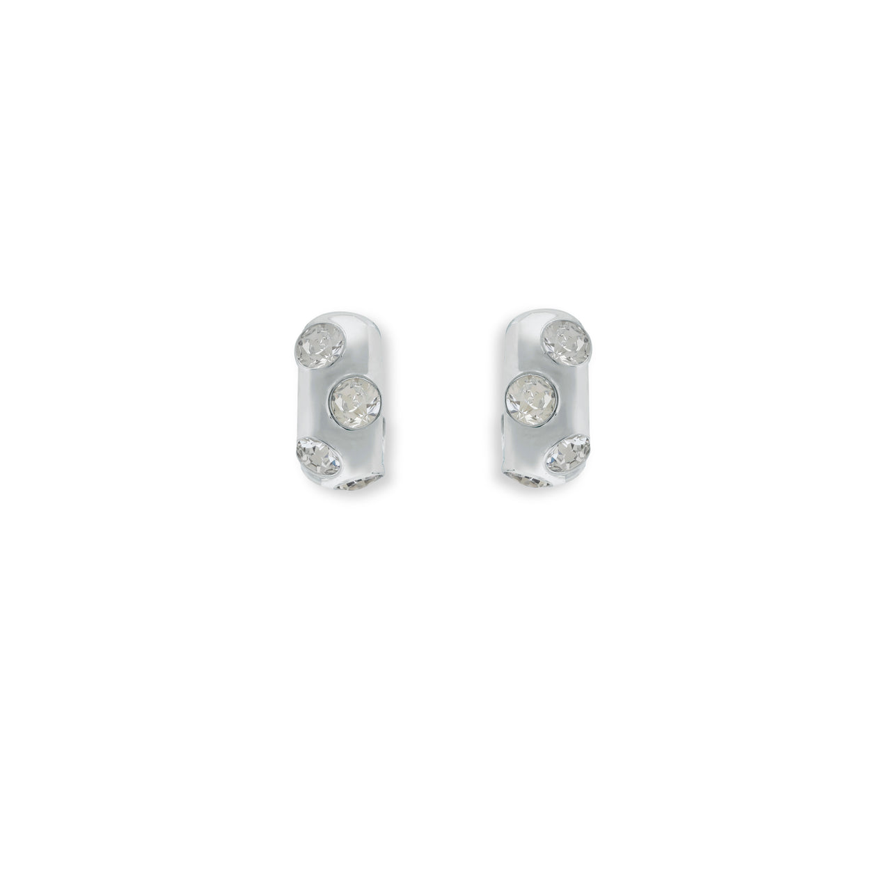 Silver Signet Earrings