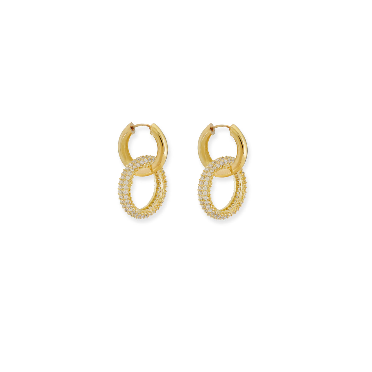 Gold Whole Earrings