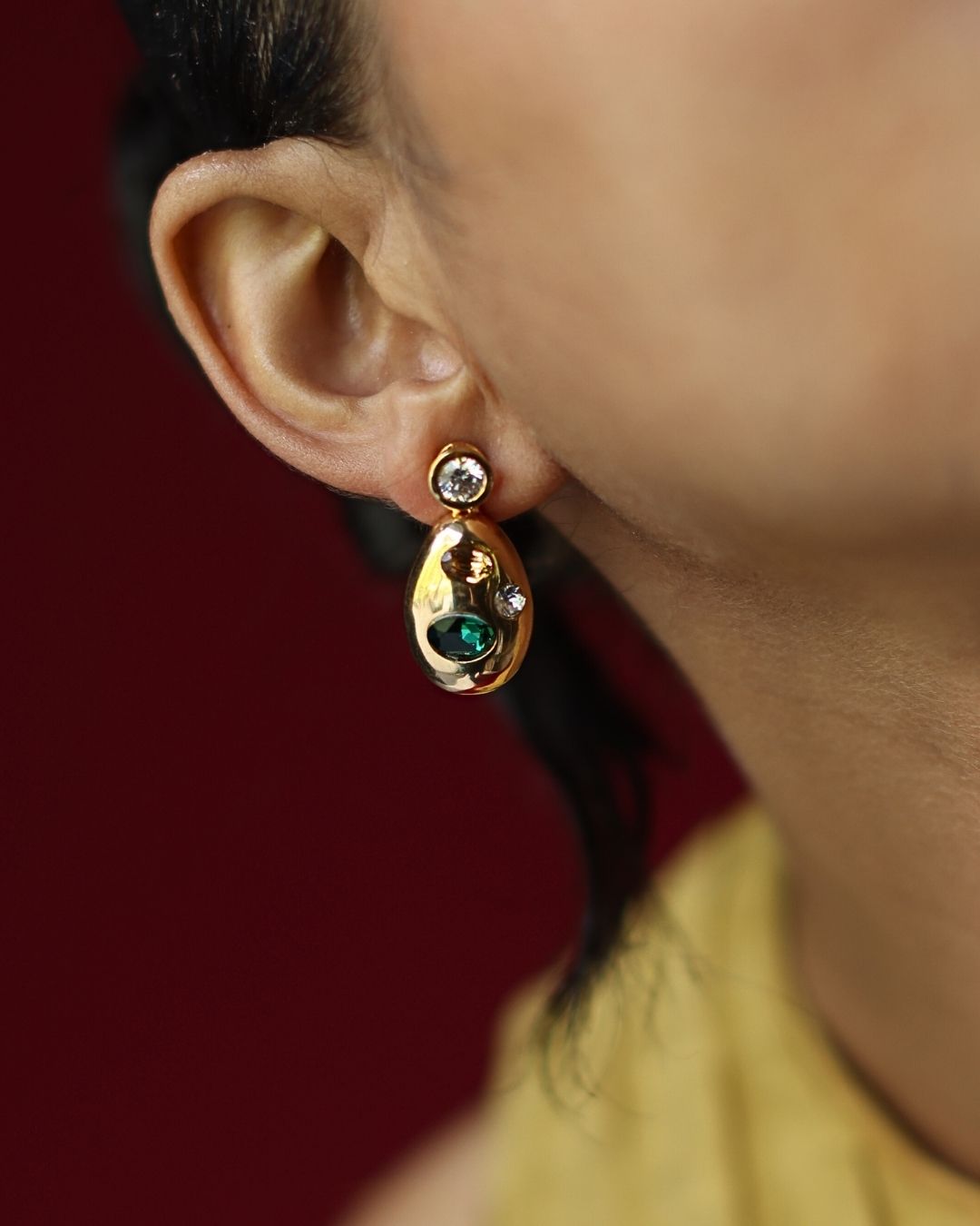Green Set Earrings