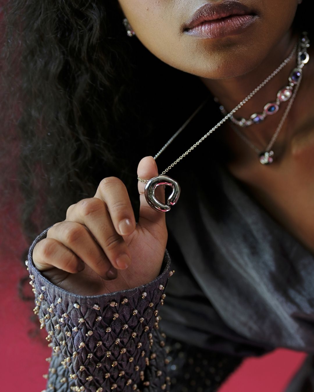Silver Core Pendant