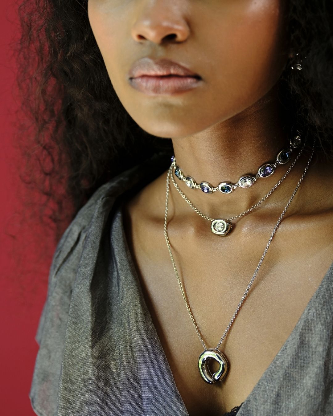 Silver Core Pendant
