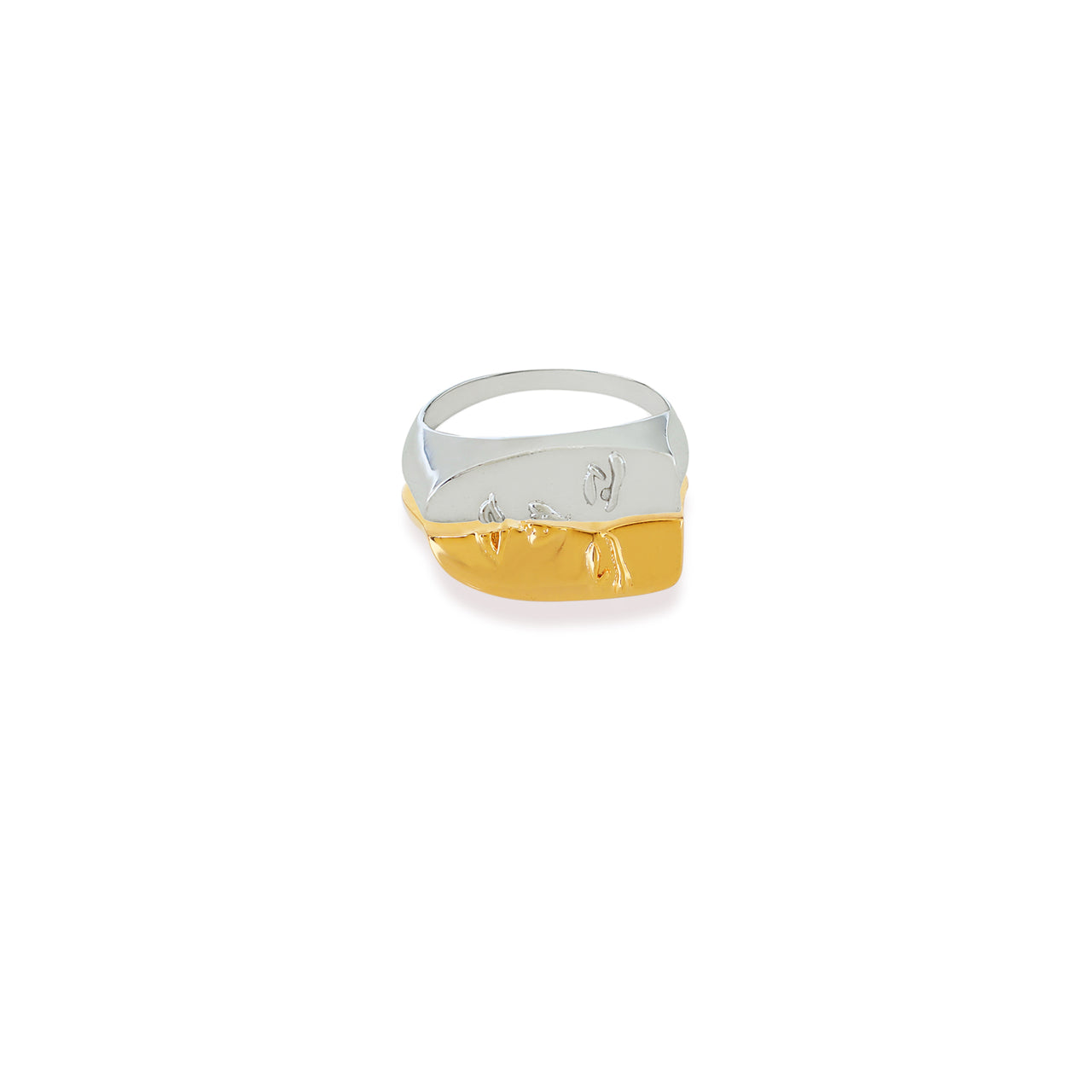 Gold & Silver Seam Ring