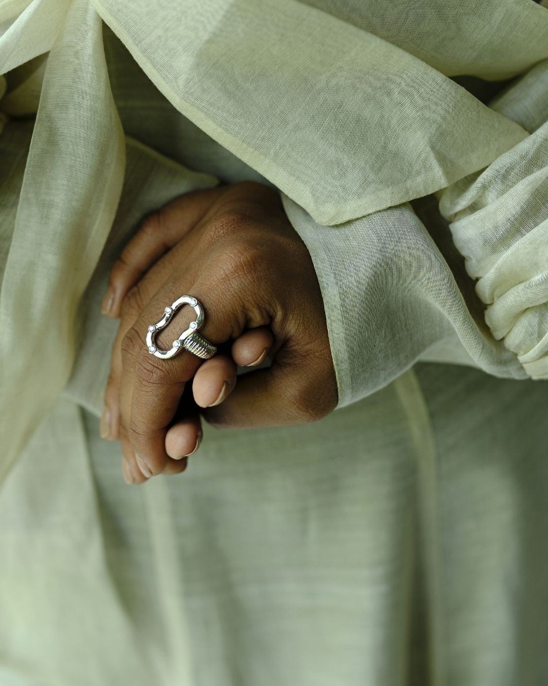 Silver Gesture Ring