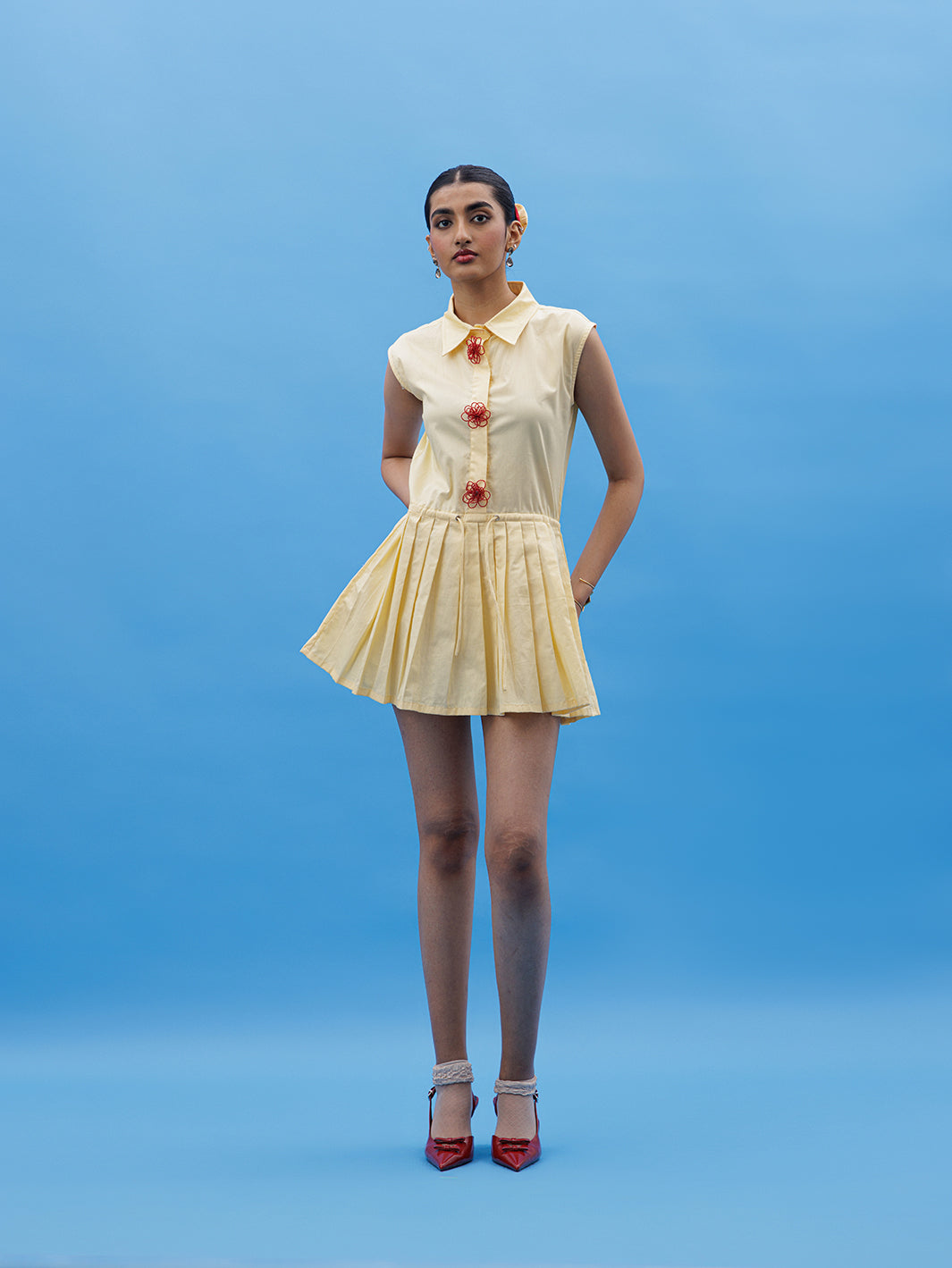 Yellow Tequila Sunrise Dress