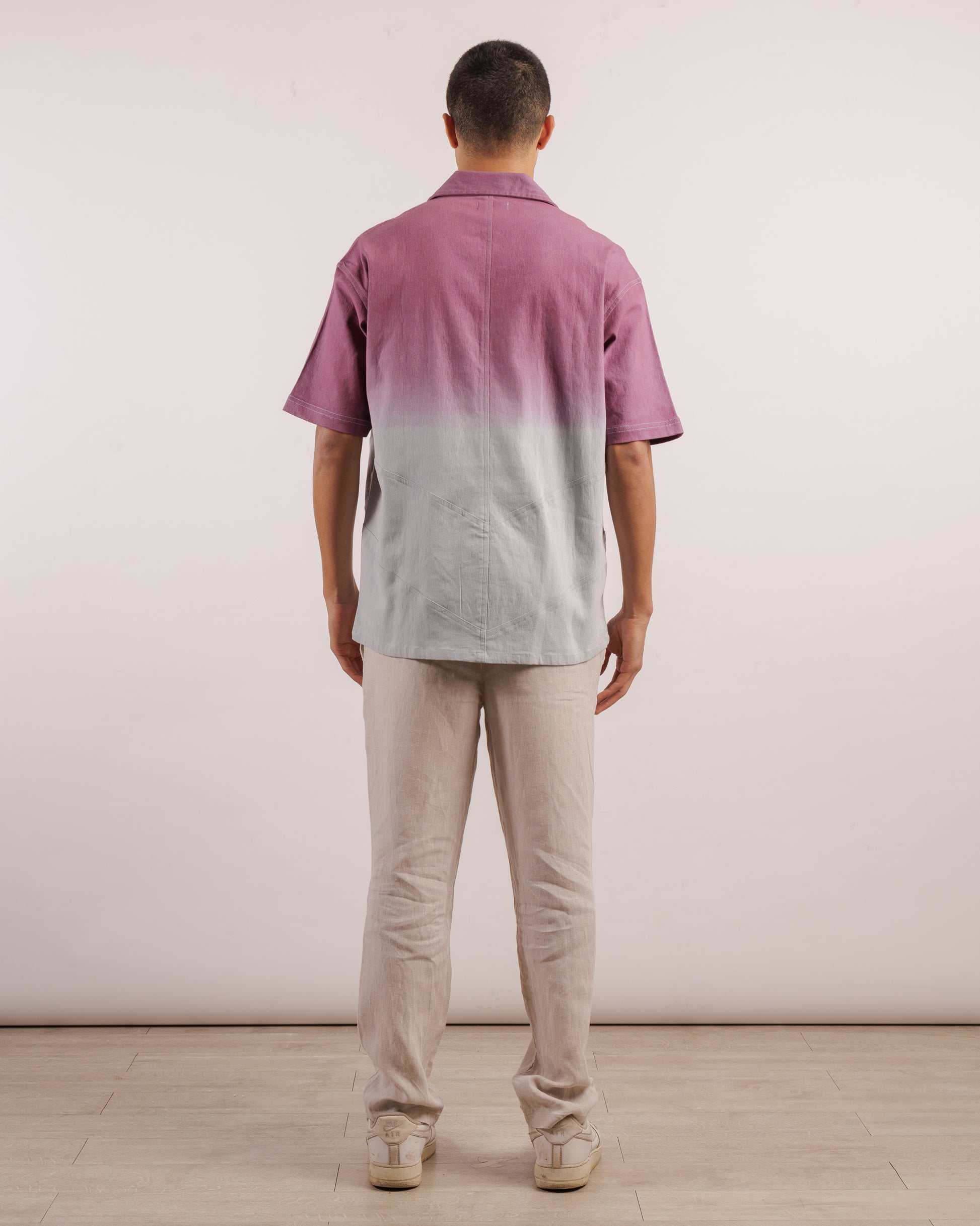 Purple Ombre Shirt - Unisex | Cotton Denim