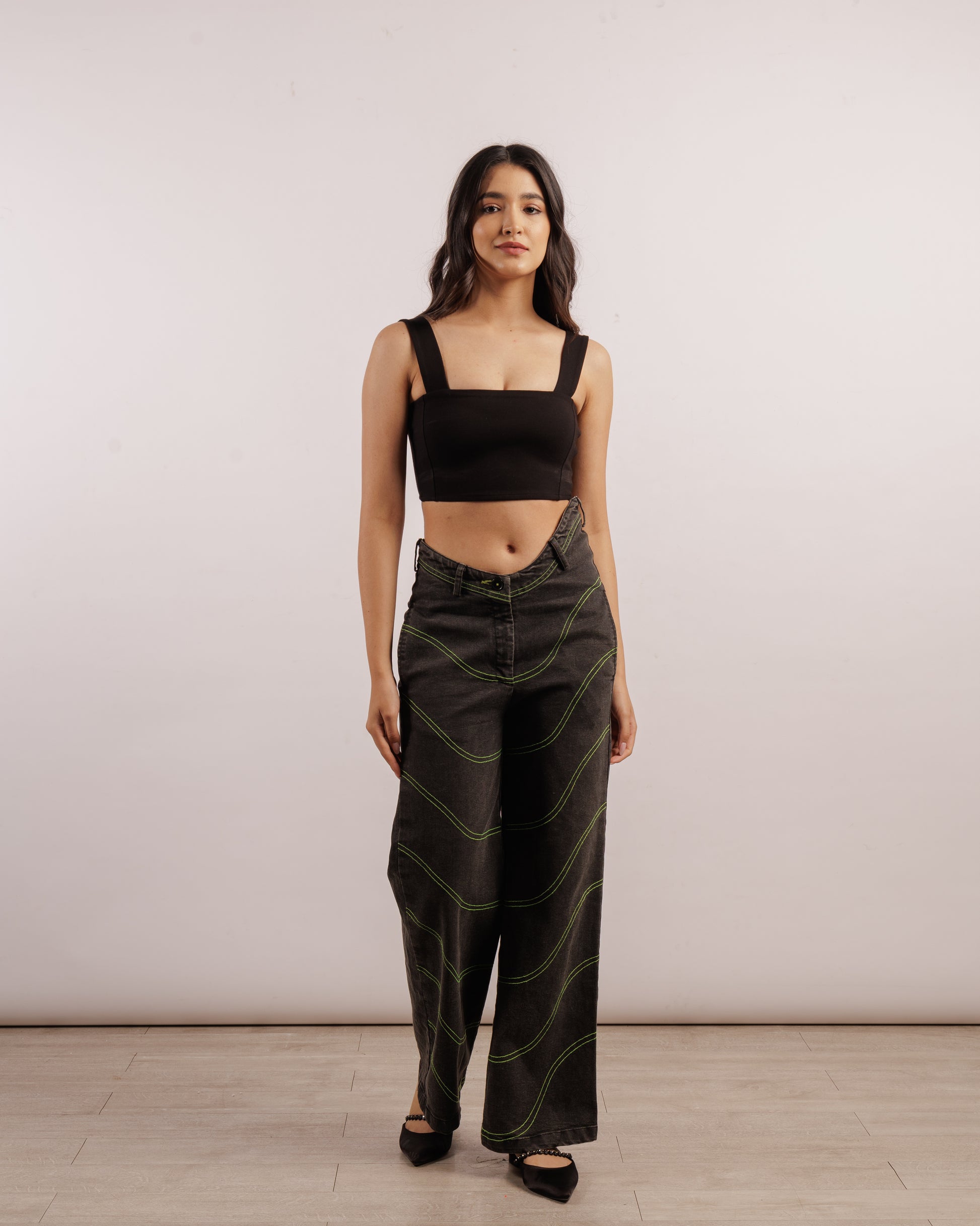 Black Jalebi Jeans | Denim