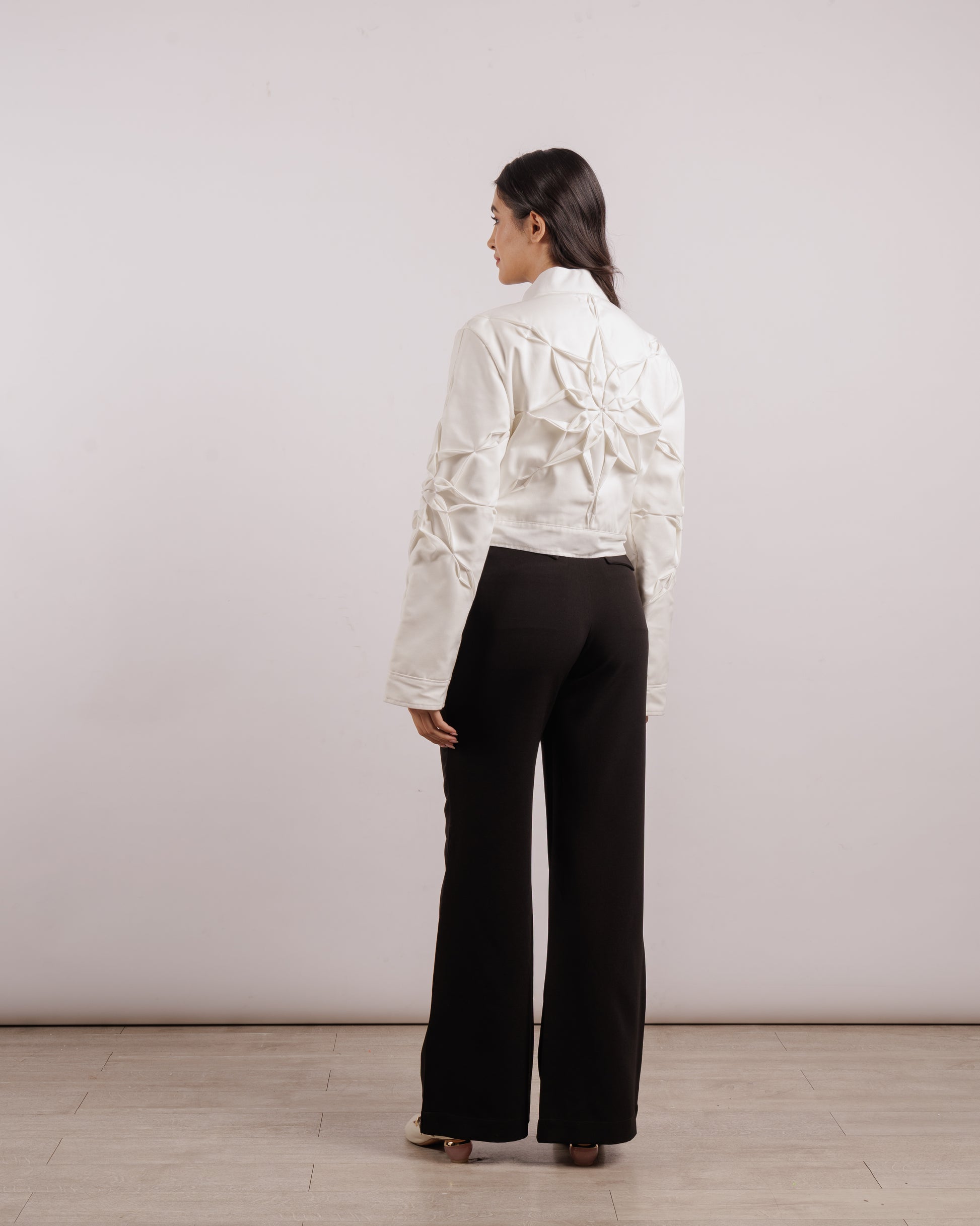 White Khaki Lilybelle Jacket