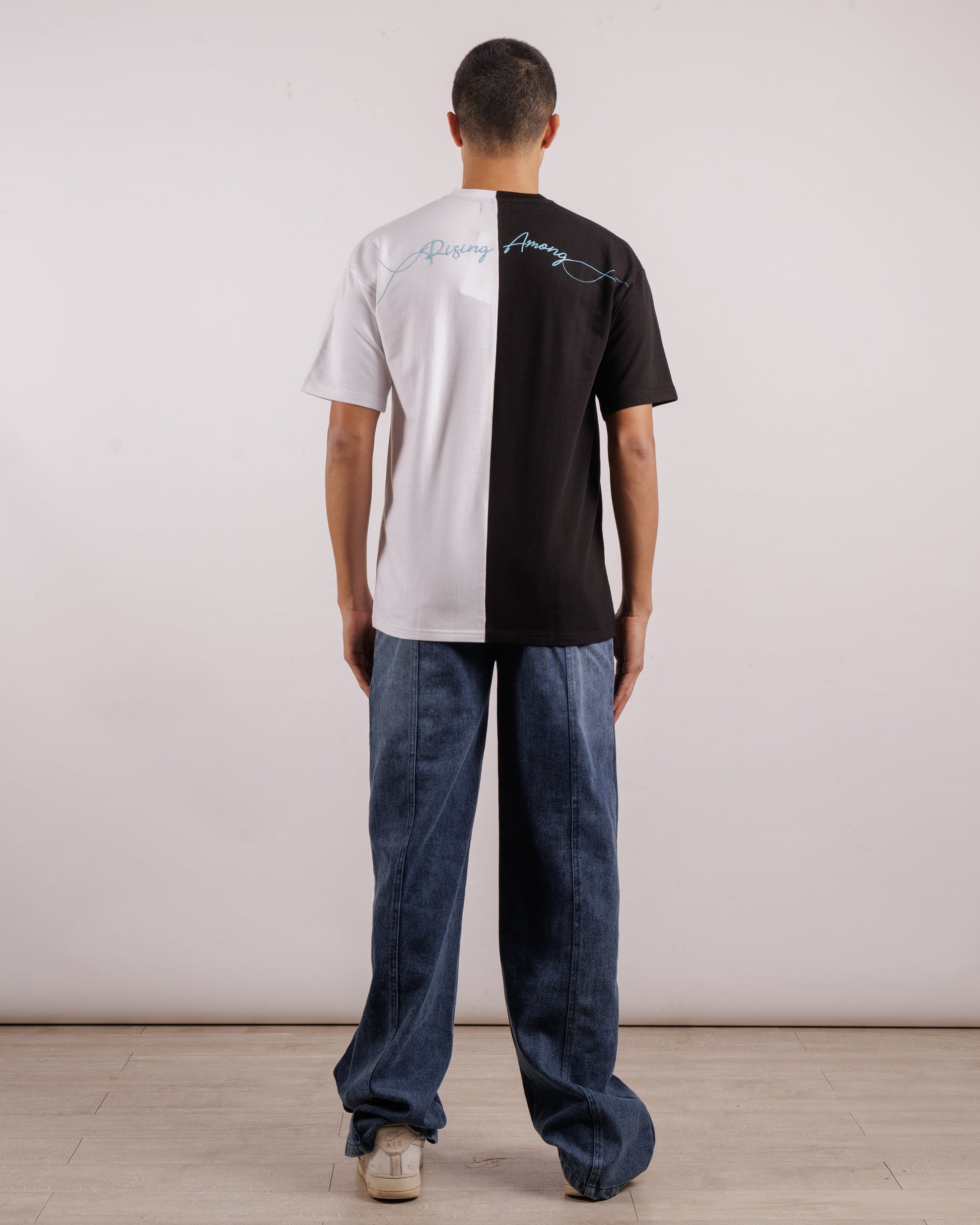 Denim Pleated Pants - Unisex | Baggy