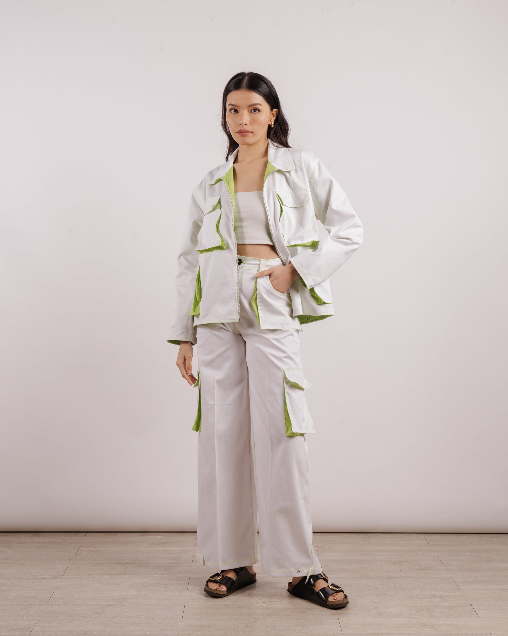 Utility Pants + Reversible Jacket