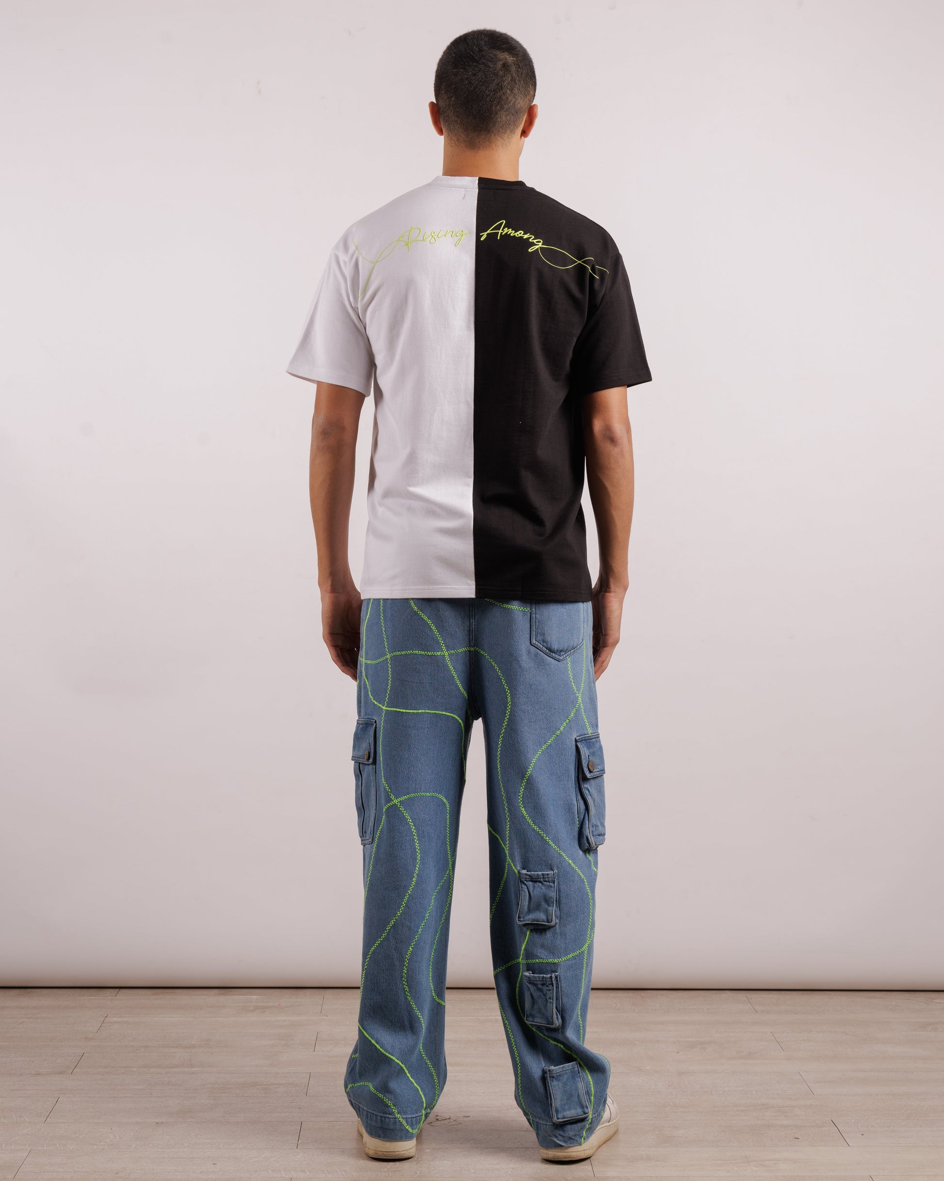 Jelly Tee - Green Printed Unisex
