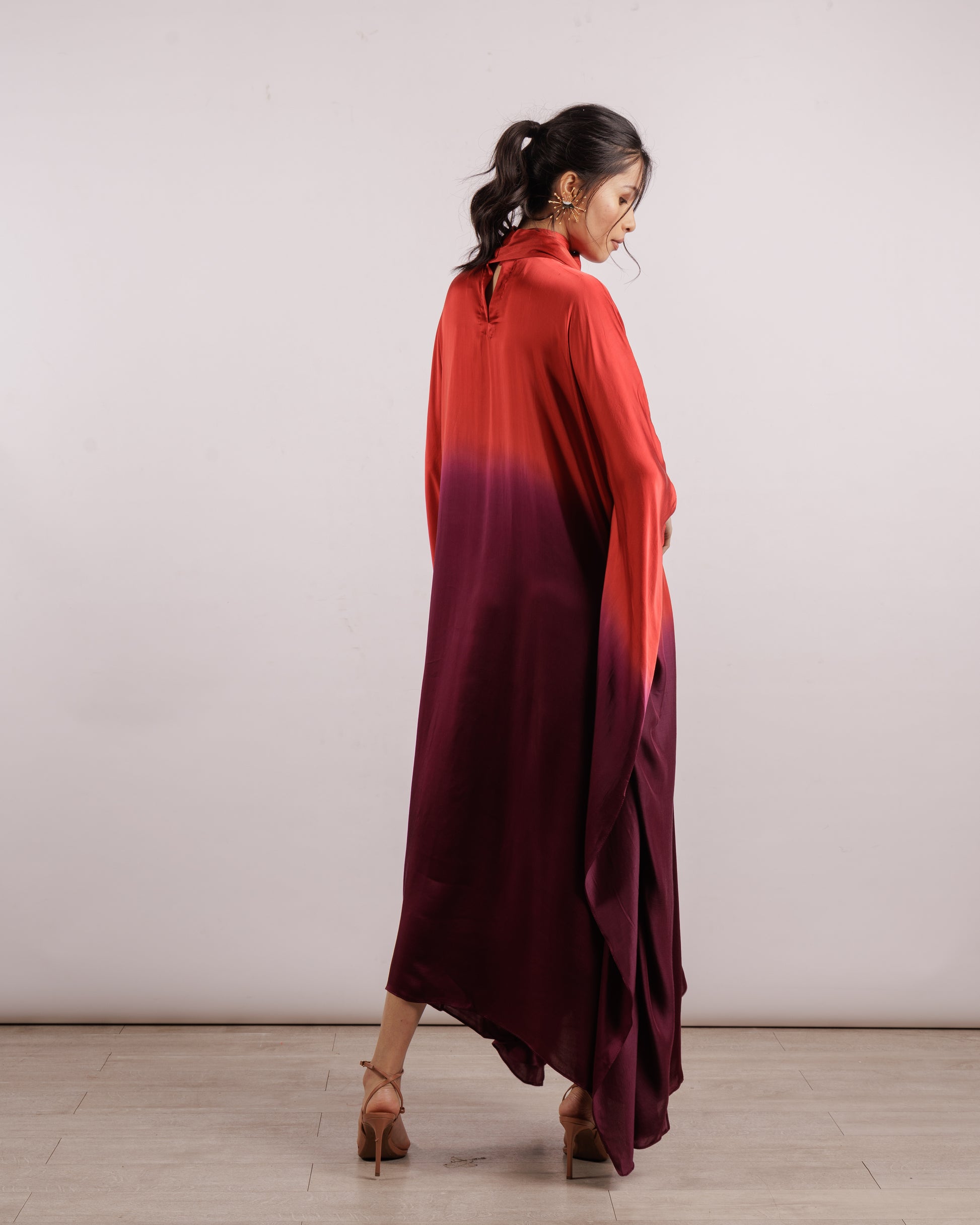 Leheriya Round Collar Dress