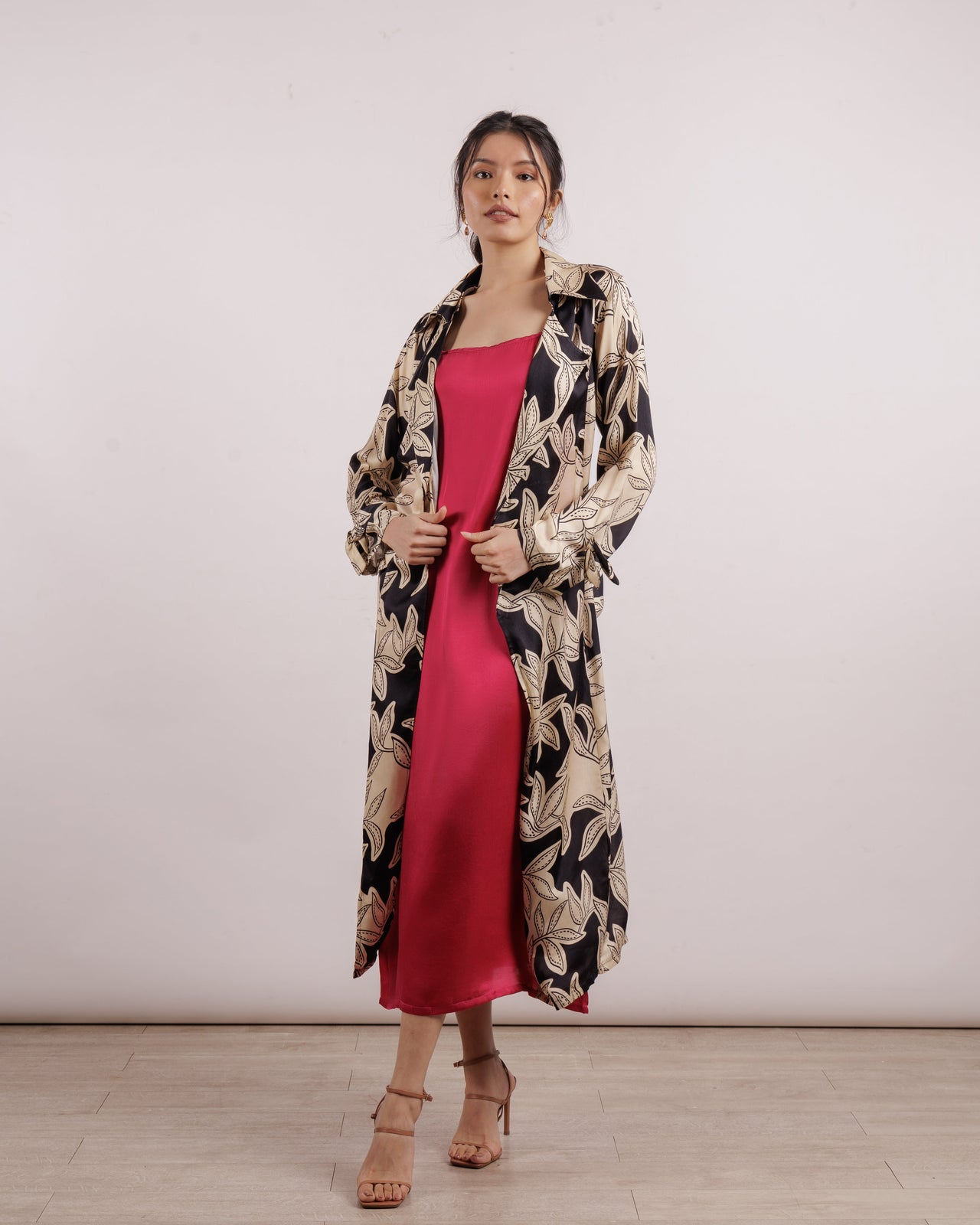 Black Silk Trench