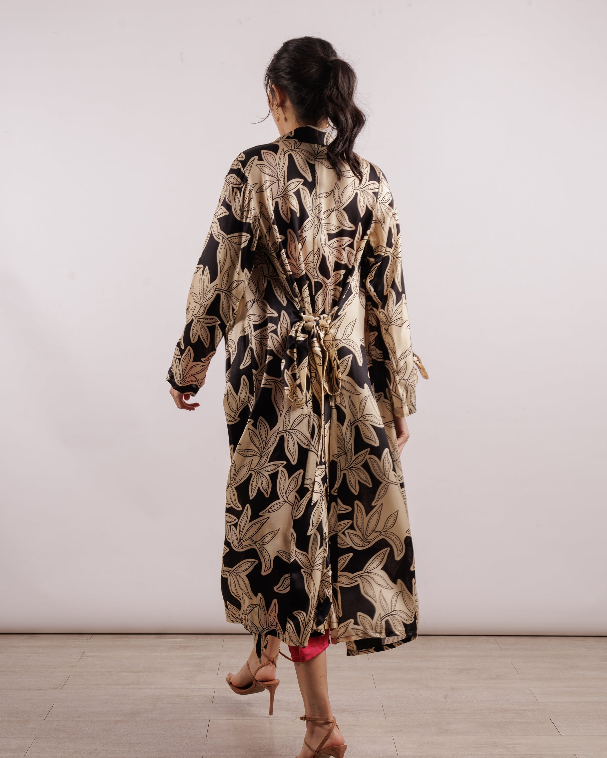 Black Silk Trench