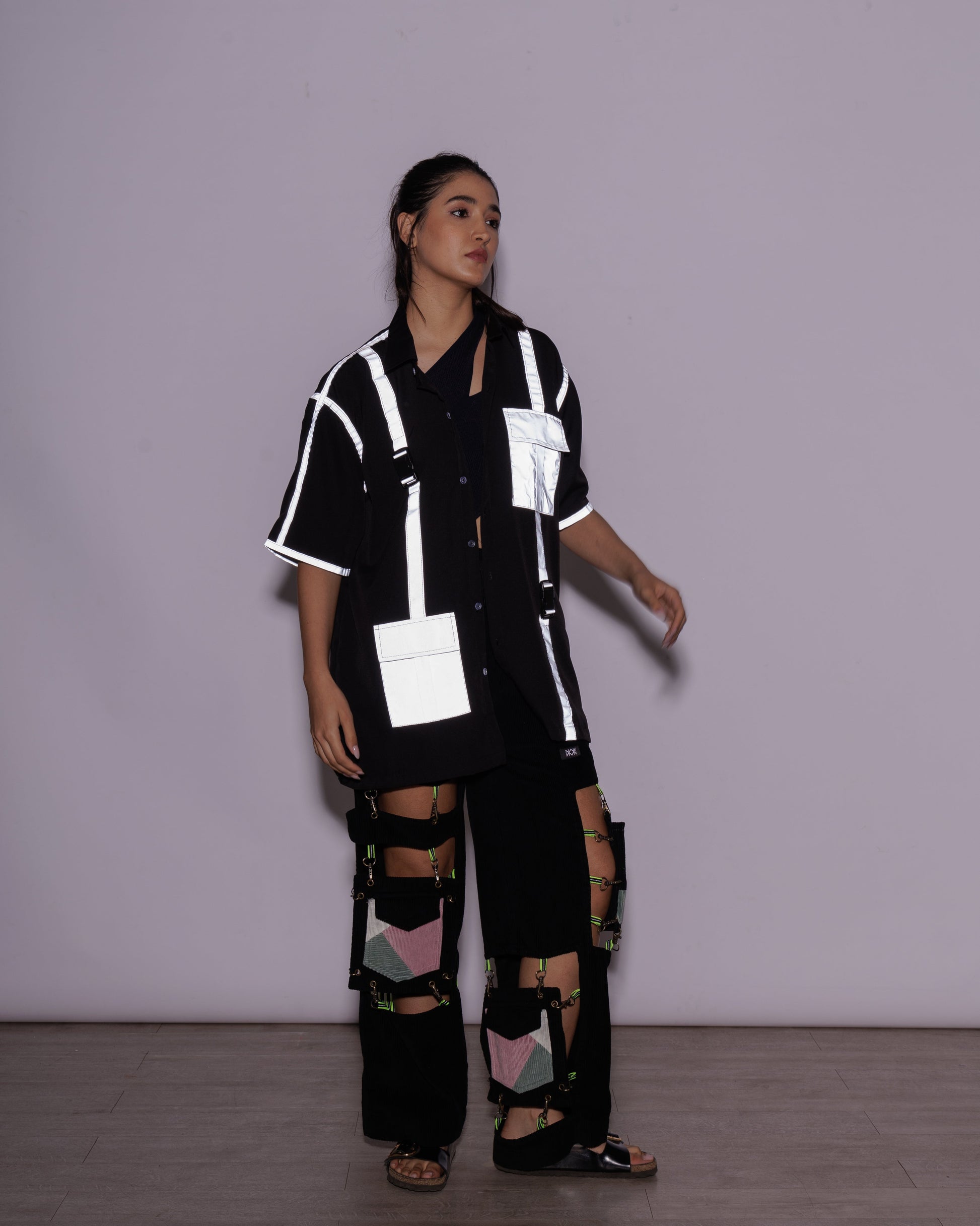 Reflective Shirt in Black - Unisex 