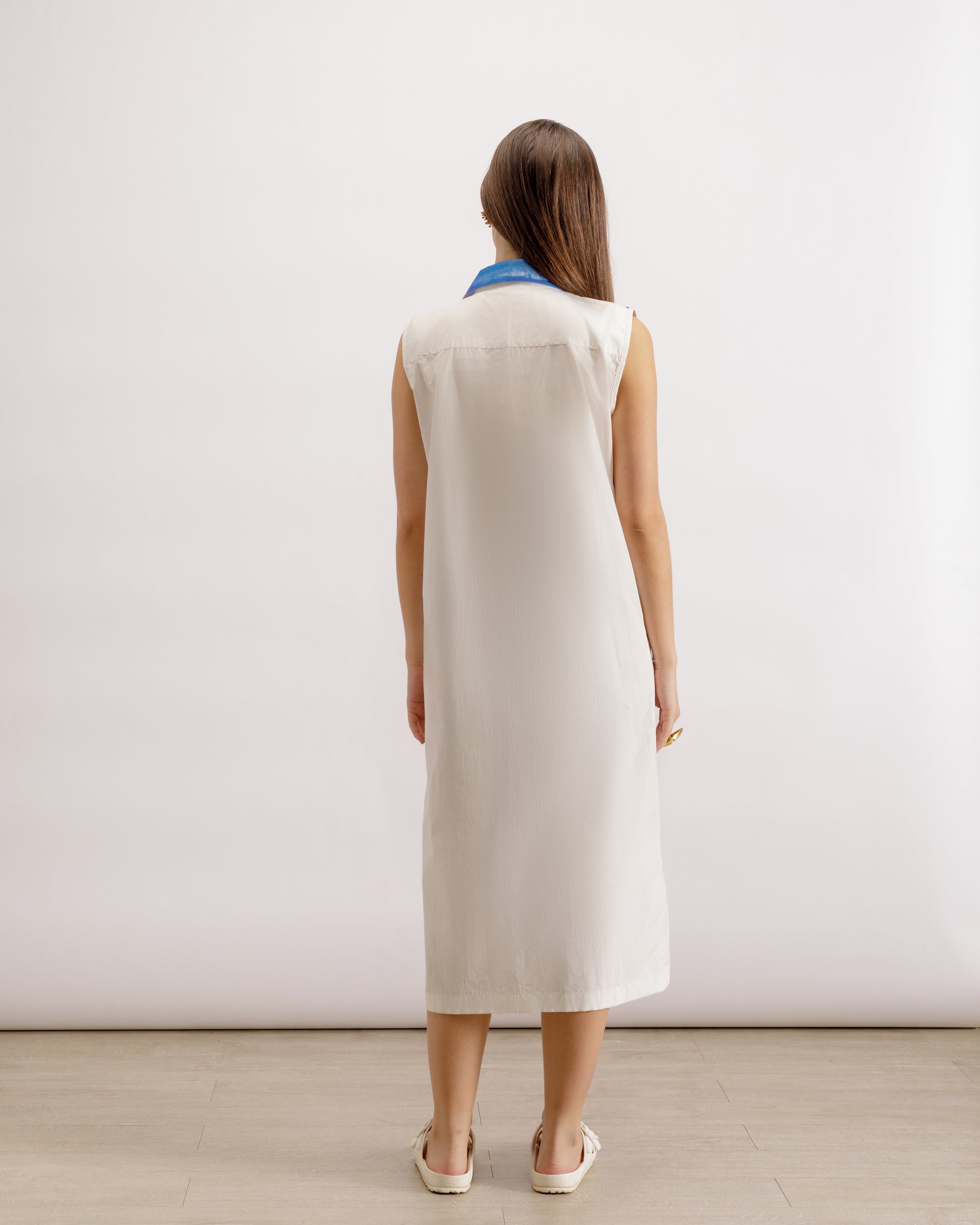 Sleeveless Button Up Shirt Dress | Blossom Dress | PAIVE