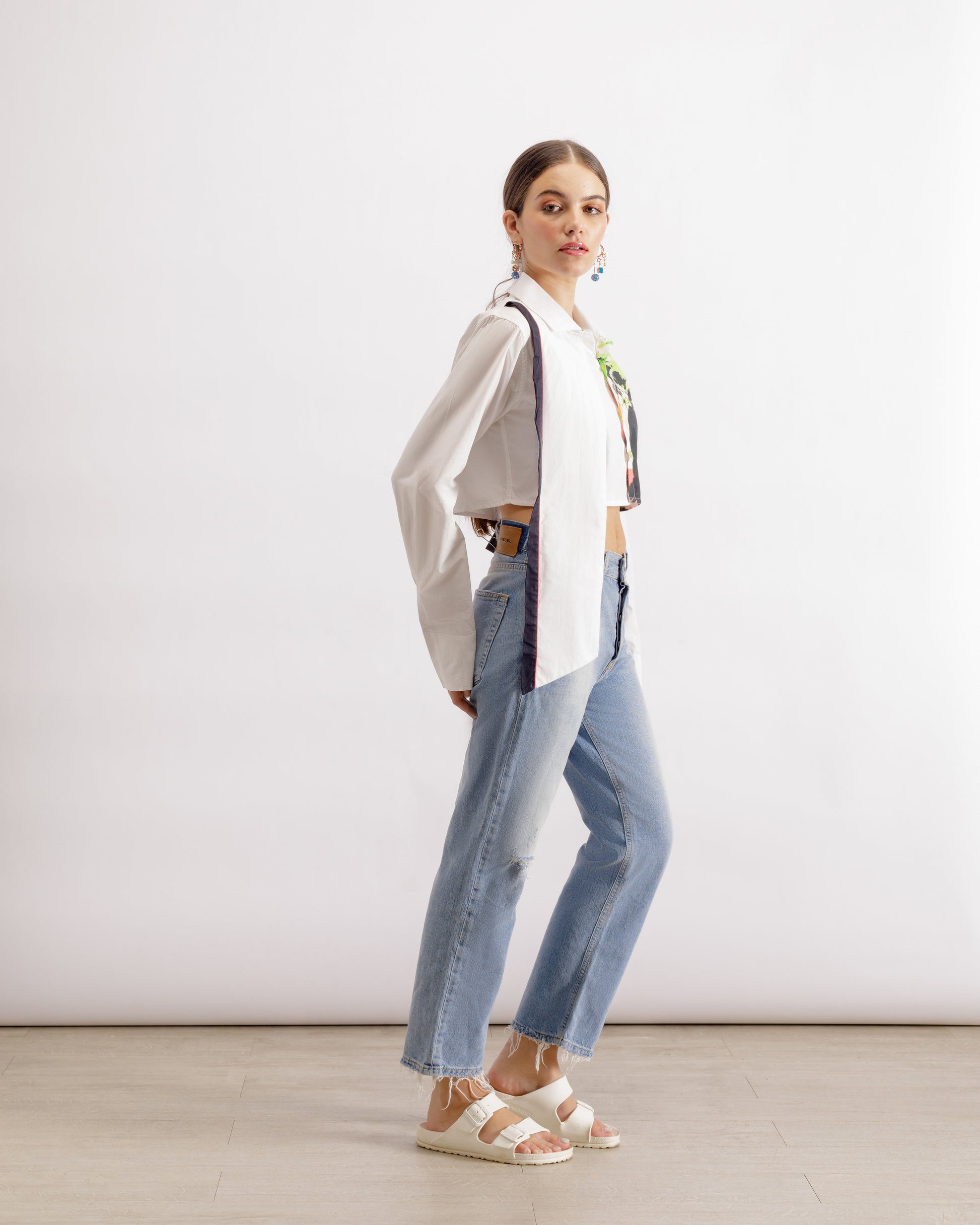 Designer Shirts For Women | Brush Strokes Shirt | PAIVE