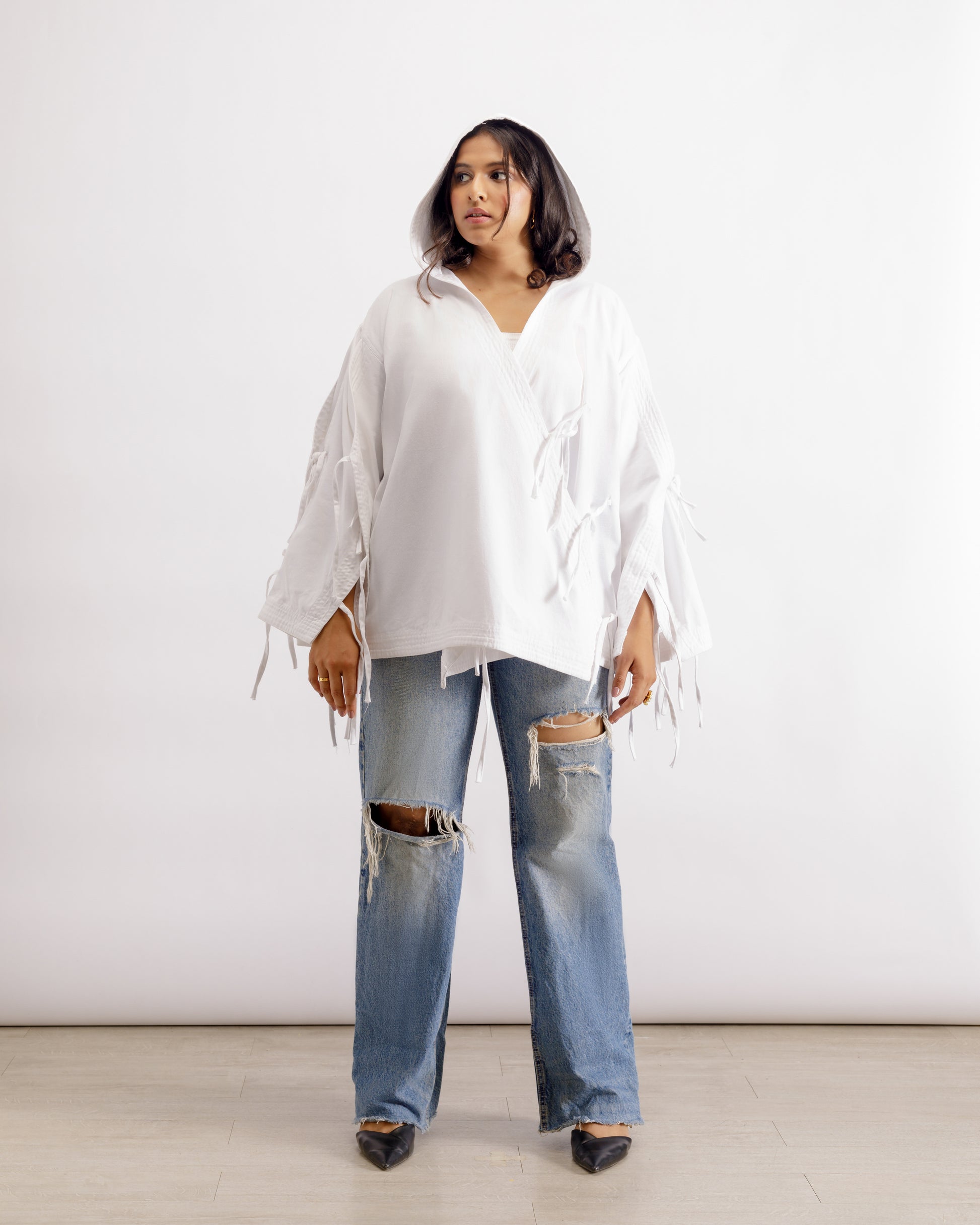 Womens Cape Jacket | Oversized Cape Jacket | PAIVE