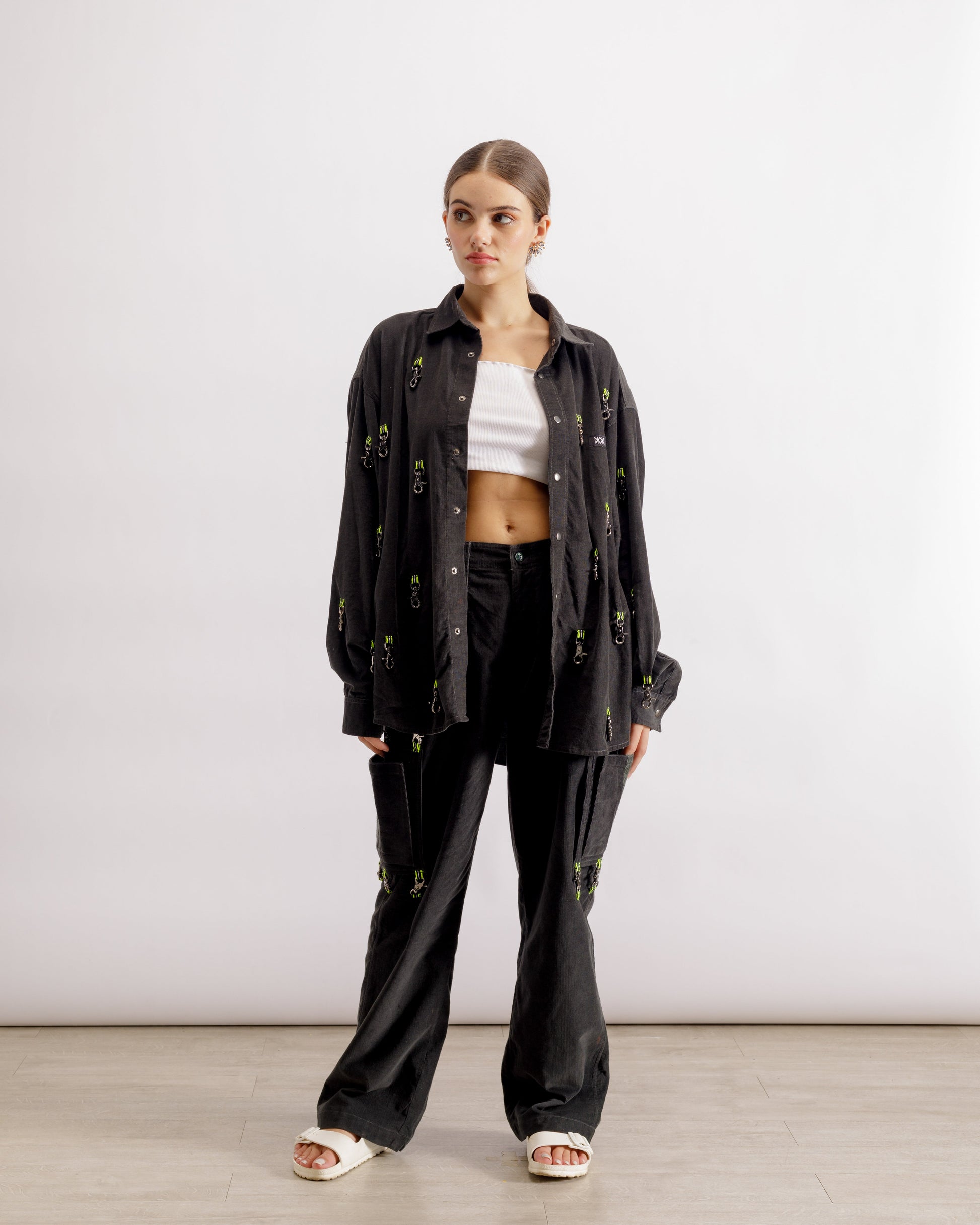 Black Hook Co-ord Set | Corduroy 