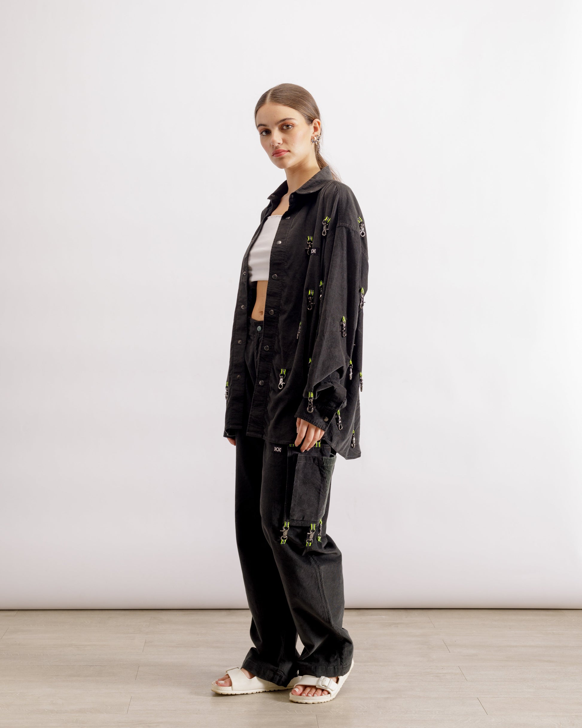 Black Hook Co-ord Set | Corduroy 