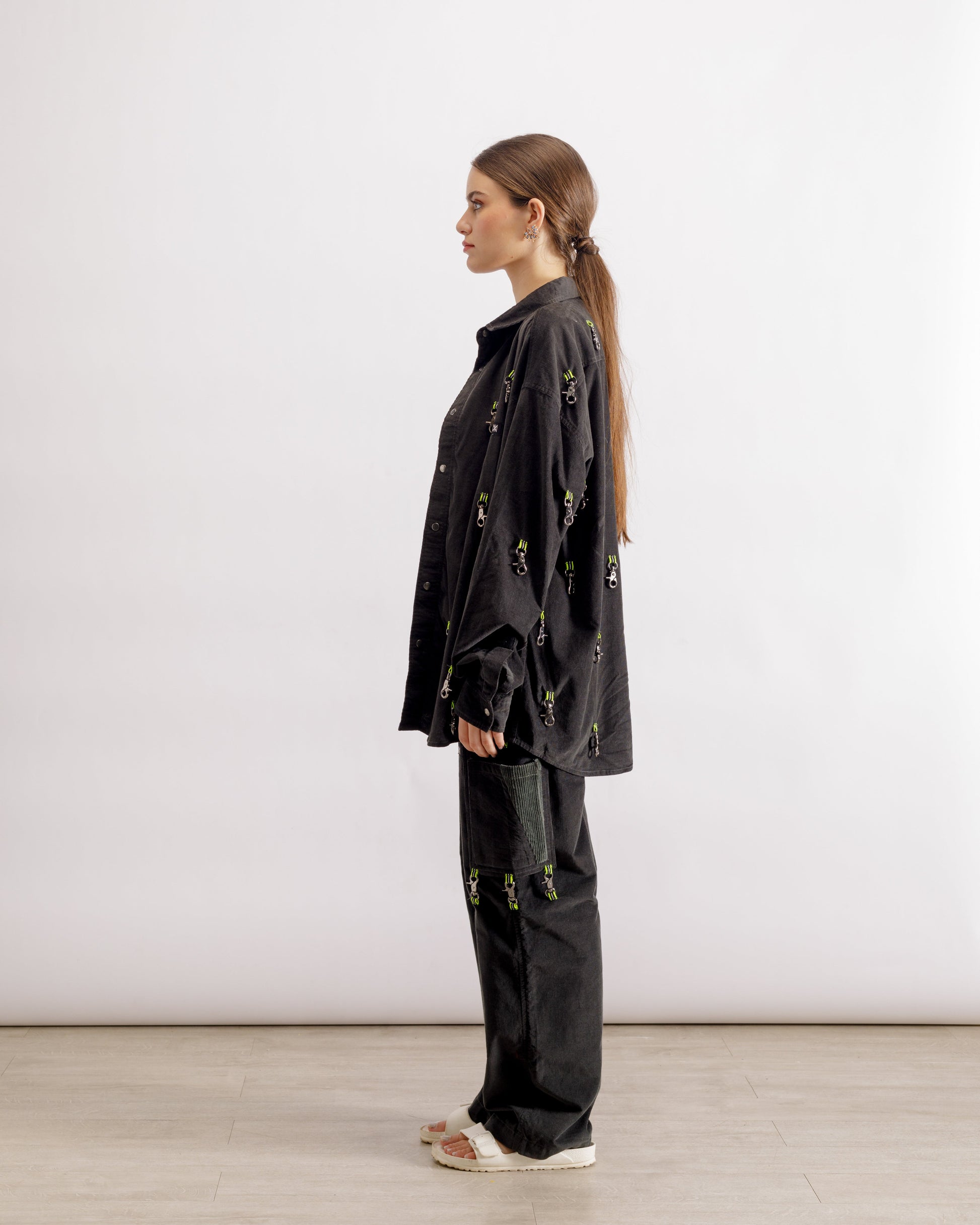 Black Hook Co-ord Set | Corduroy 