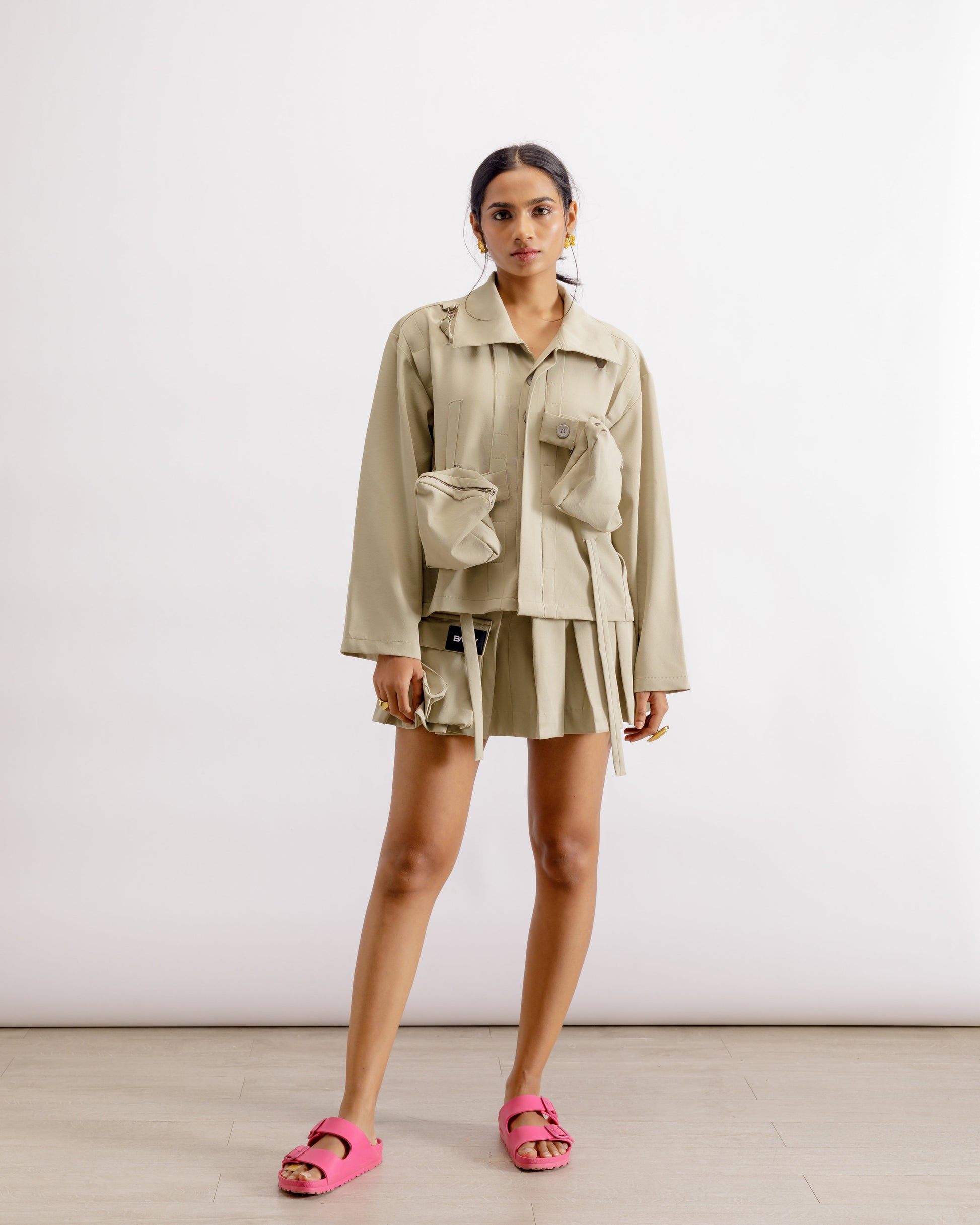 Sage Pocket Shirt | Jacket