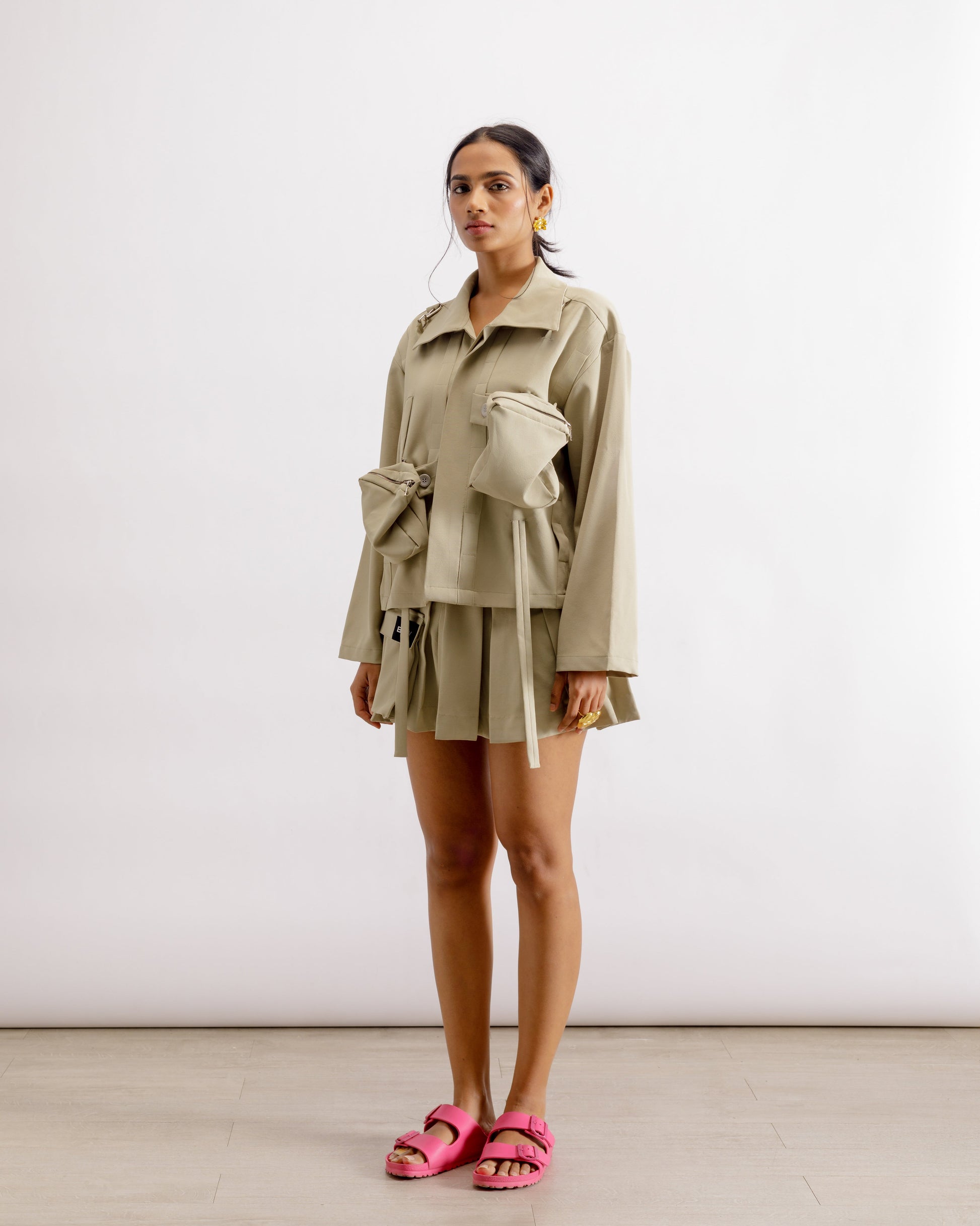 Sage Pocket Shirt | Jacket