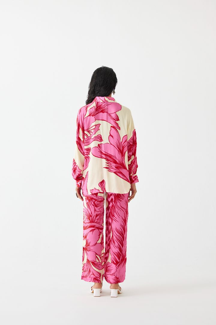 Pink Aphrodite Co-ord Set - back