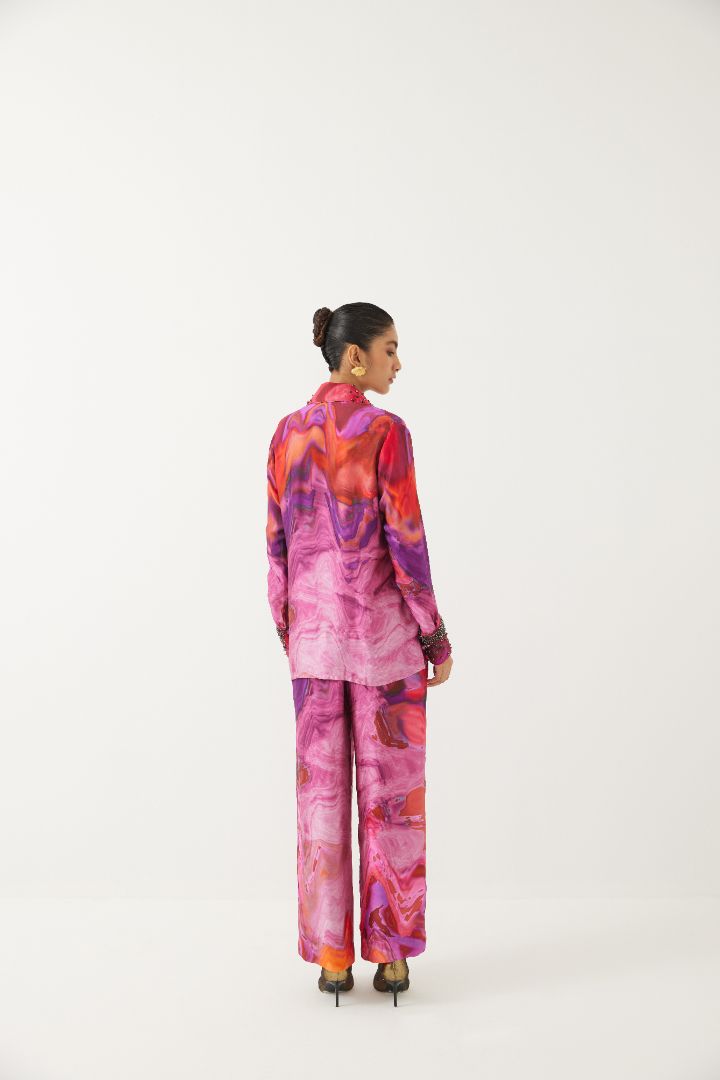Red Sea Printed Co-ord Set back