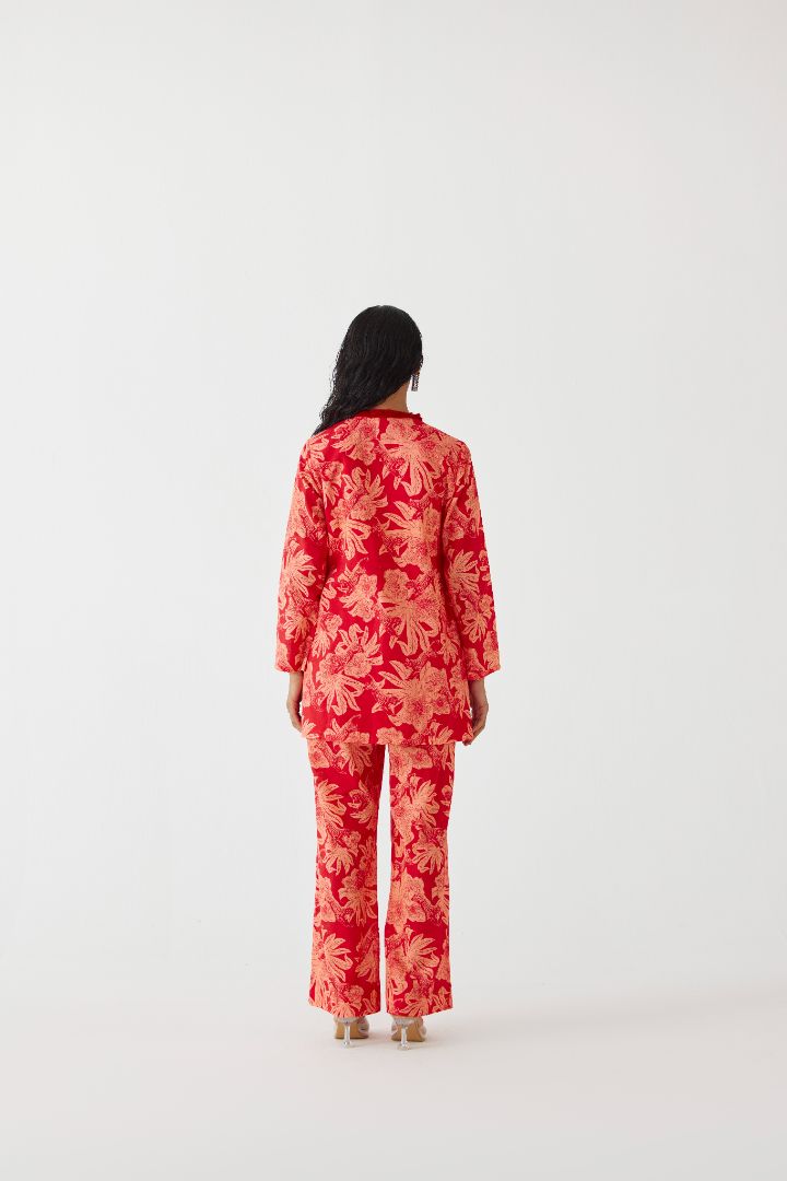 Red Talon_Co-ord_Set_back