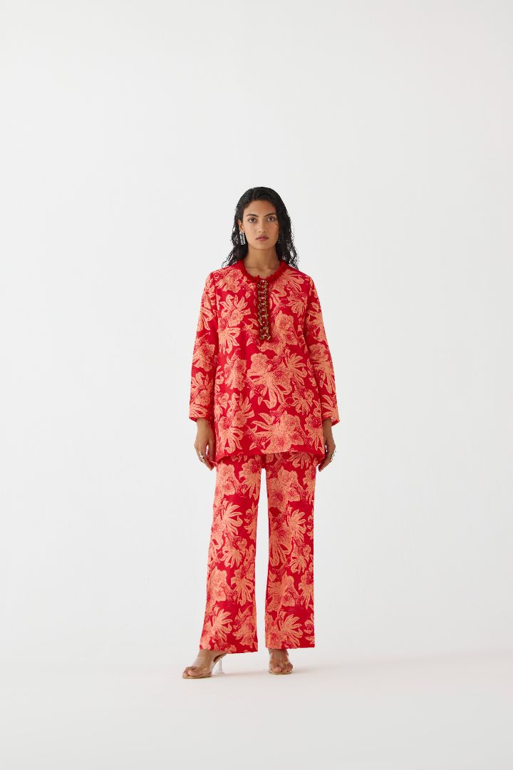 Red Talon_Co-ord_Set_front