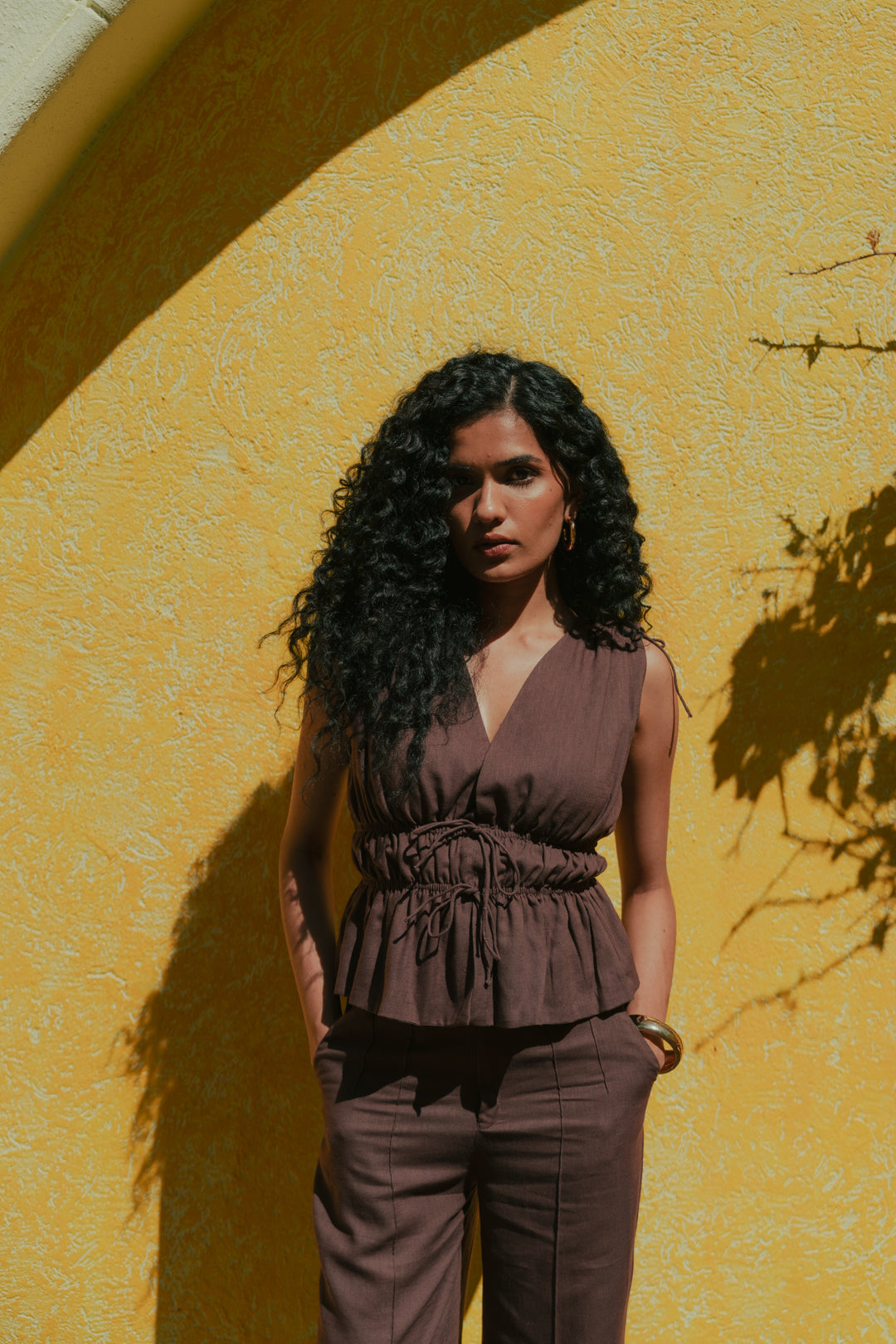 Brown Noa Top
