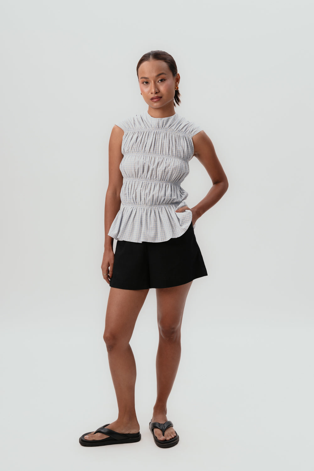 White Camille Top