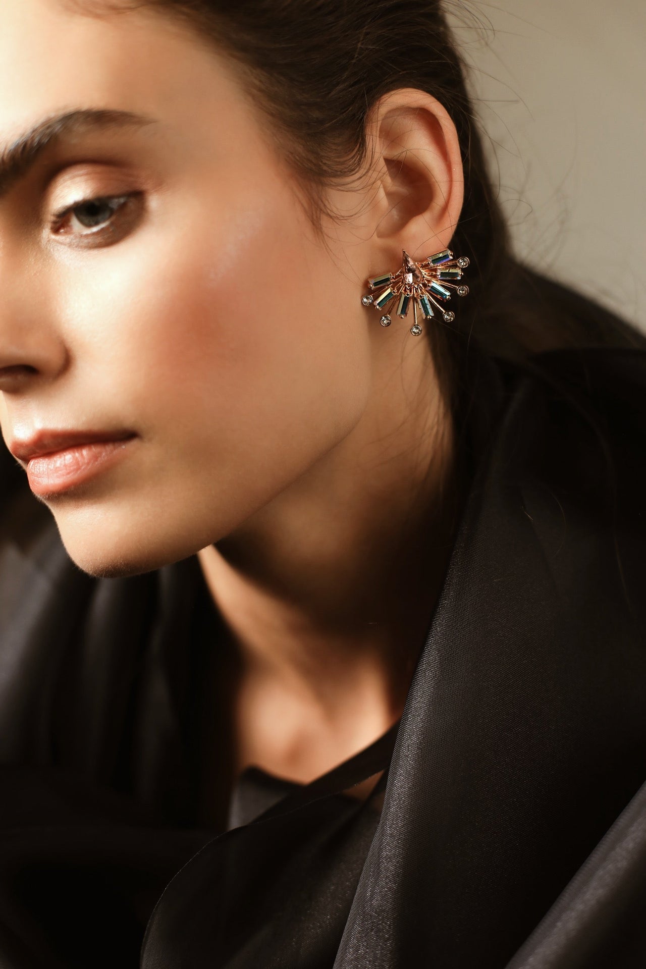 Cut Crystal Earrings | Bolero Earrings | PAIVE